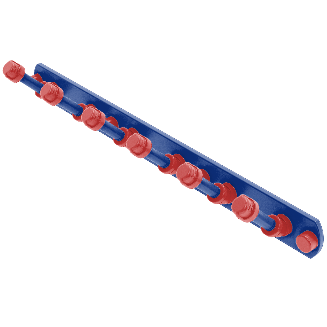 Diamond Collection 6 Position Tie and Belt Rack Chicago North Side Edition