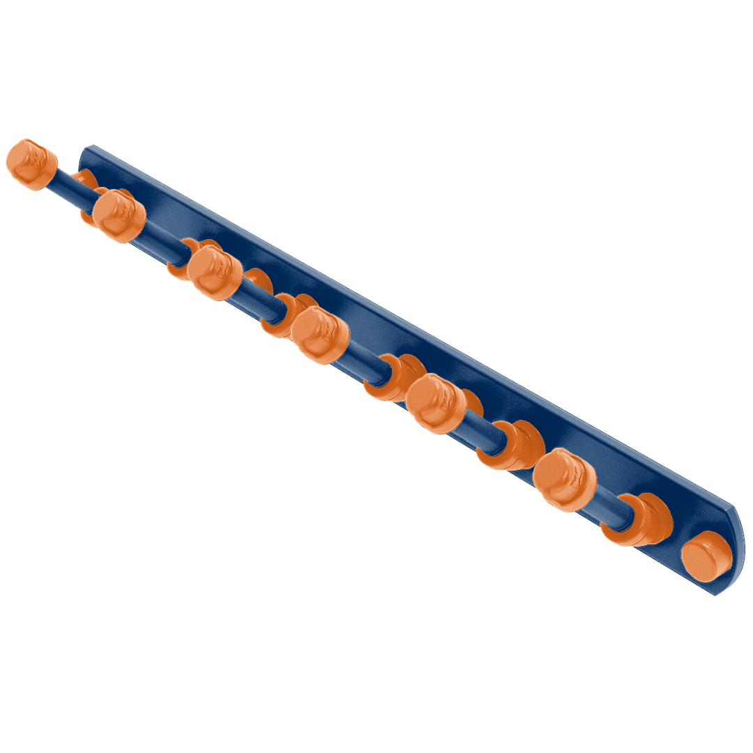 Diamond Collection 6 Position Tie and Belt Rack Houston Edition