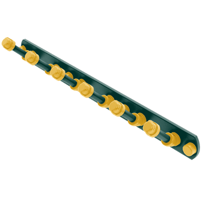 Diamond Collection 6 Position Tie and Belt Rack Oakland Edition