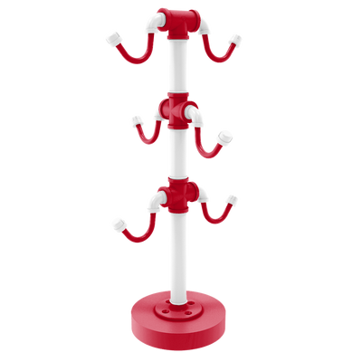 Diamond Collection Countertop 6 Coffee Mug Holder Cincinnati Edition