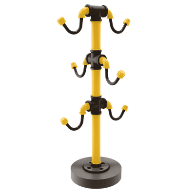 Diamond Collection Countertop 6 Coffee Mug Holder San Diego Edition
