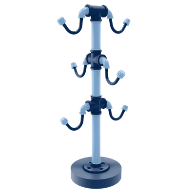 Diamond Collection Countertop 6 Coffee Mug Holder Tampa Bay Edition
