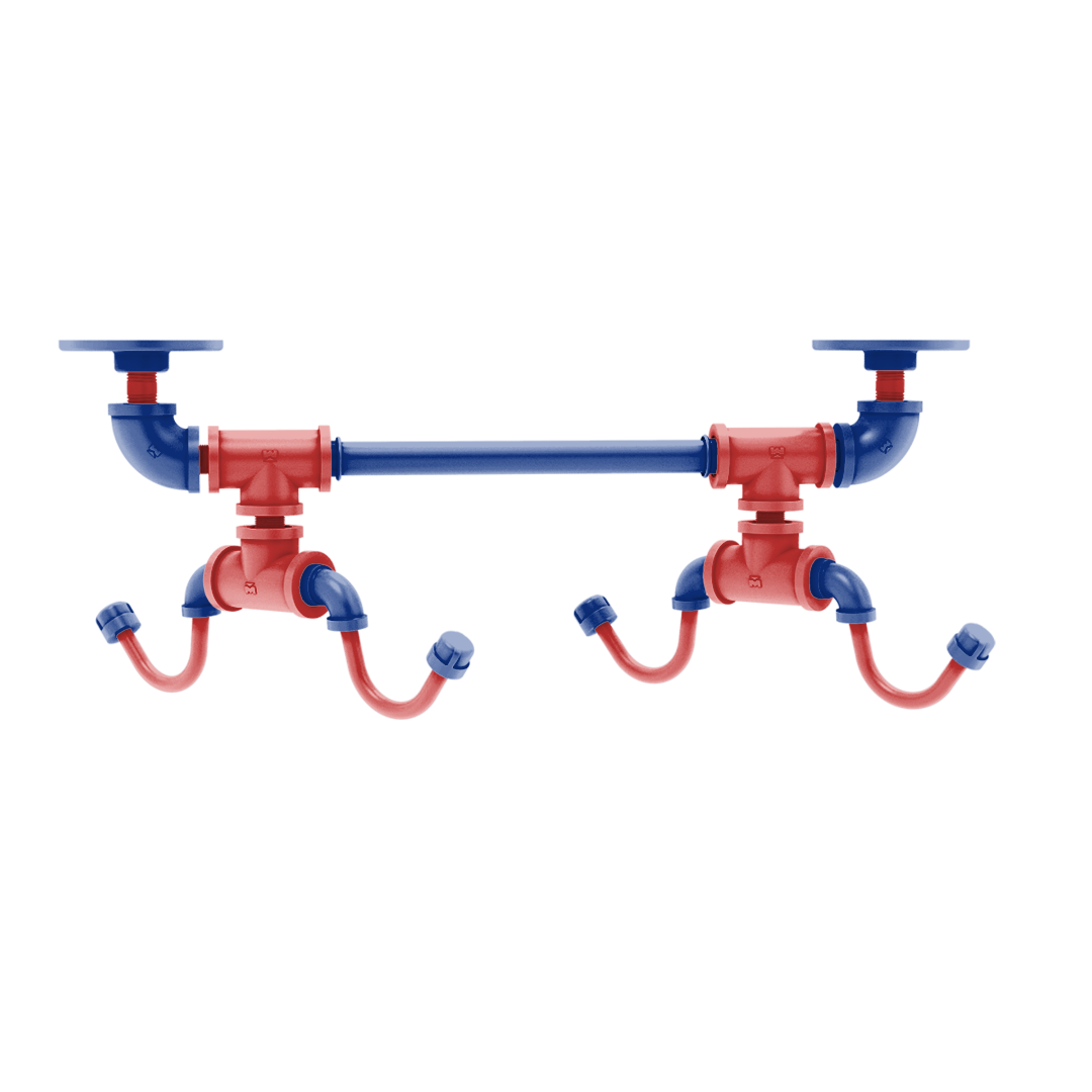 Diamond Collection Under Cabinet 4 Coffee Mug Rack Chicago North Side Edition