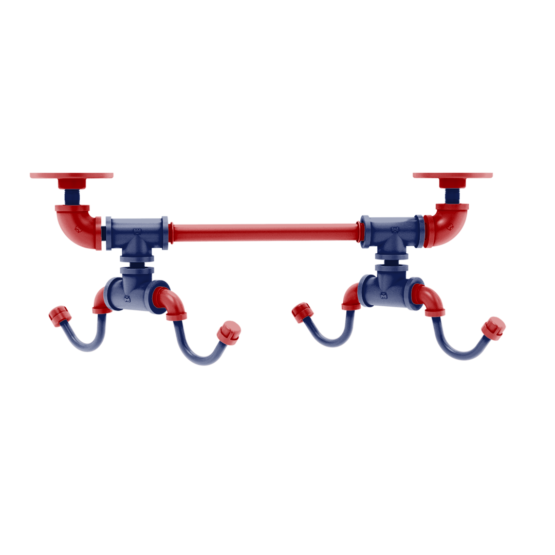 Diamond Collection Under Cabinet 4 Coffee Mug Rack Washington Edition