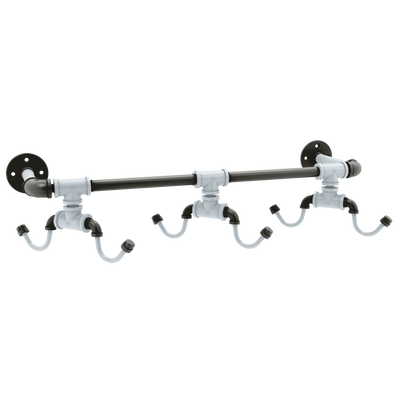 Diamond Collection Wall Mounted 6 Coffee Mug Rack Chicago South Side Edition