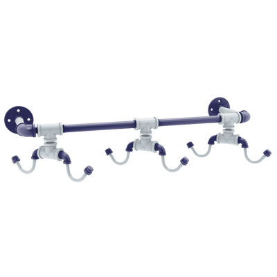 Diamond Collection Wall Mounted 6 Coffee Mug Rack Colorado Edition