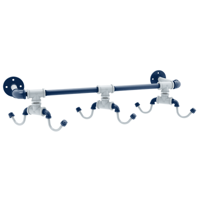 Diamond Collection Wall Mounted 6 Coffee Mug Rack Seattle Edition