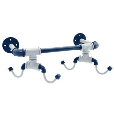 Diamond Collection Wall Mounted 4 Coffee Mug Rack Seattle Edition