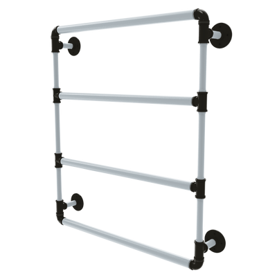 Diamond Collection Wall Mounted Ladder Towel Bar Chicago South Side Edition