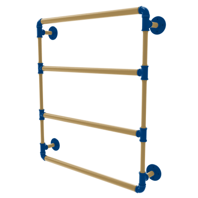 Diamond Collection Wall Mounted Ladder Towel Bar Kansas City Edition
