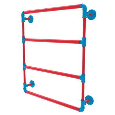 Diamond Collection Wall Mounted Ladder Towel Bar Miami Edition