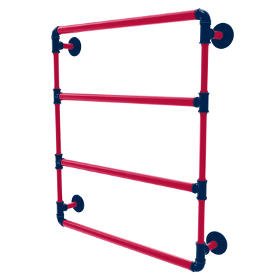 Diamond Collection Wall Mounted Ladder Towel Bar Minnesota Edition