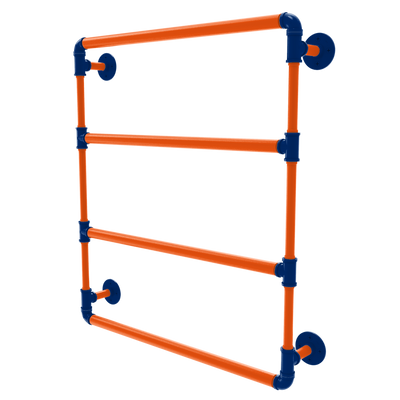 Diamond Collection Wall Mounted Ladder Towel Bar New York Queens Edition