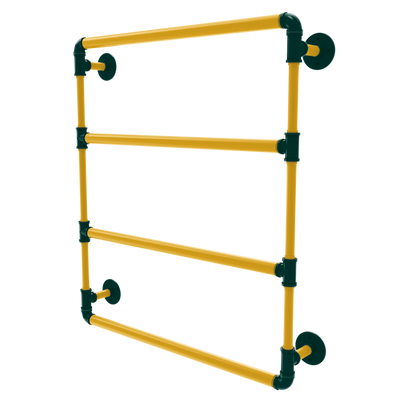 Diamond Collection Wall Mounted Ladder Towel Bar Oakland Edition
