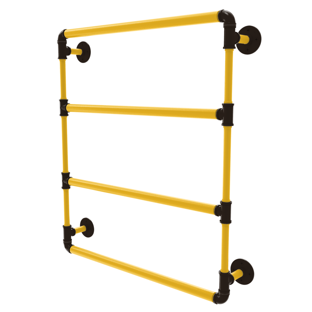 Diamond Collection Wall Mounted Ladder Towel Bar San Diego Edition