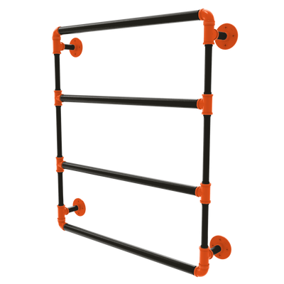 Diamond Collection Wall Mounted Ladder Towel Bar San Francisco Edition