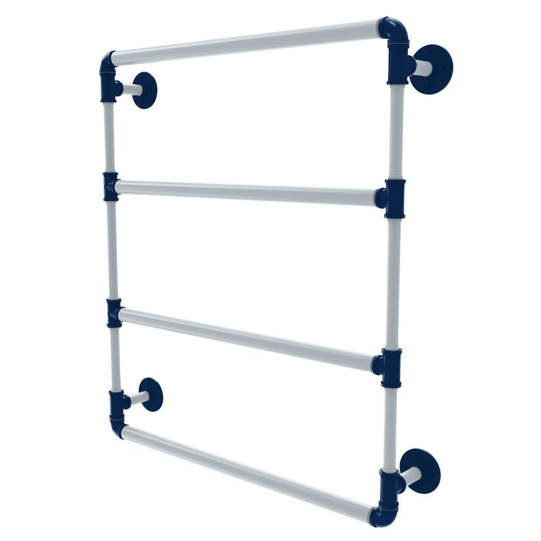 Diamond Collection Wall Mounted Ladder Towel Bar Seattle Edition