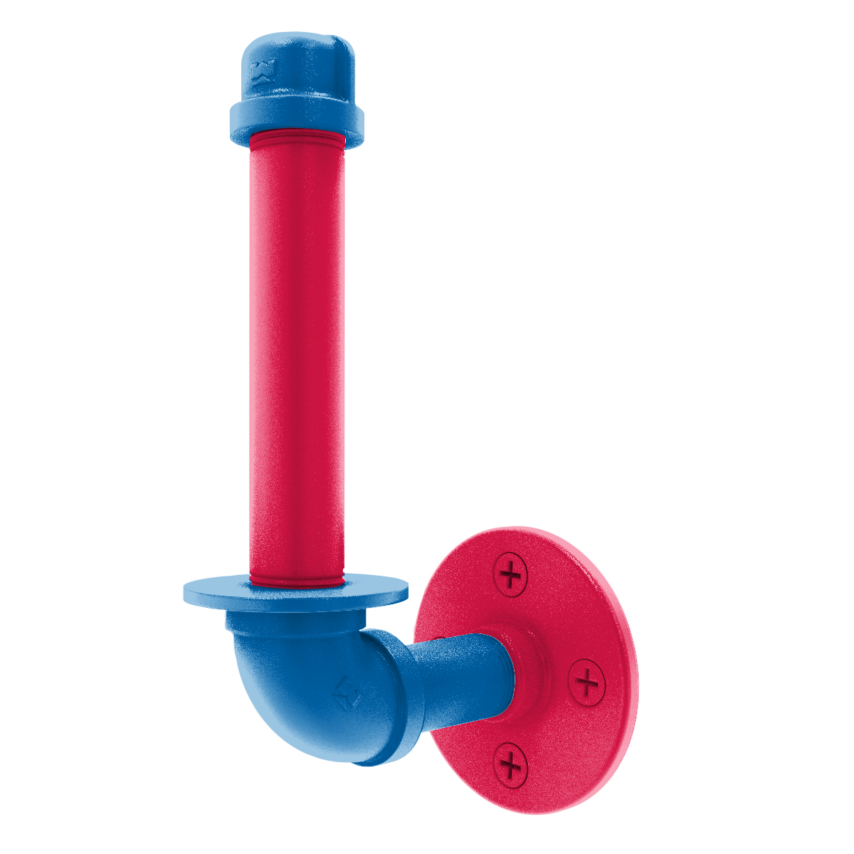 Hardwood Collection Upright Toilet Paper Holder Philadelphia Edition