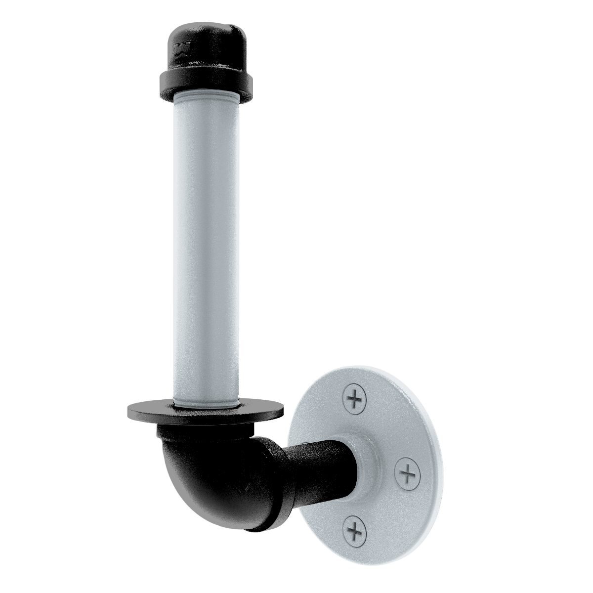 Hardwood Collection Upright Toilet Paper Holder San Antonio Edition