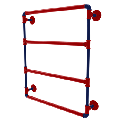 Diamond Collection Wall Mounted Ladder Towel Bar Washington Edition