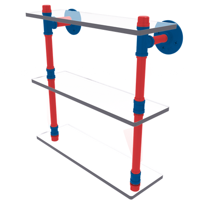 Diamond Collection Triple Glass Shelf Los Angeles Chavez Ravine Edition