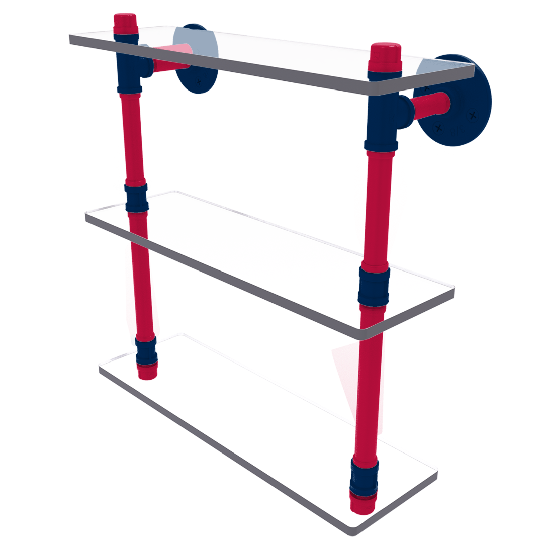 Diamond Collection Triple Glass Shelf Minnesota Edition