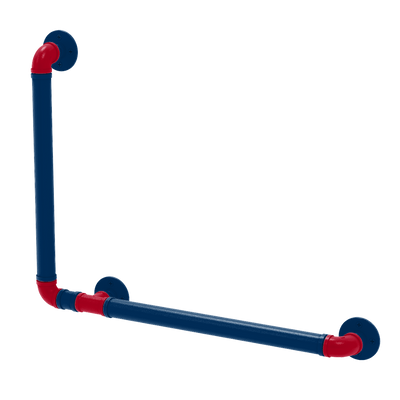 Diamond Collection 90 Degree Grab Bar Left Hand Los Angeles Big A Edition