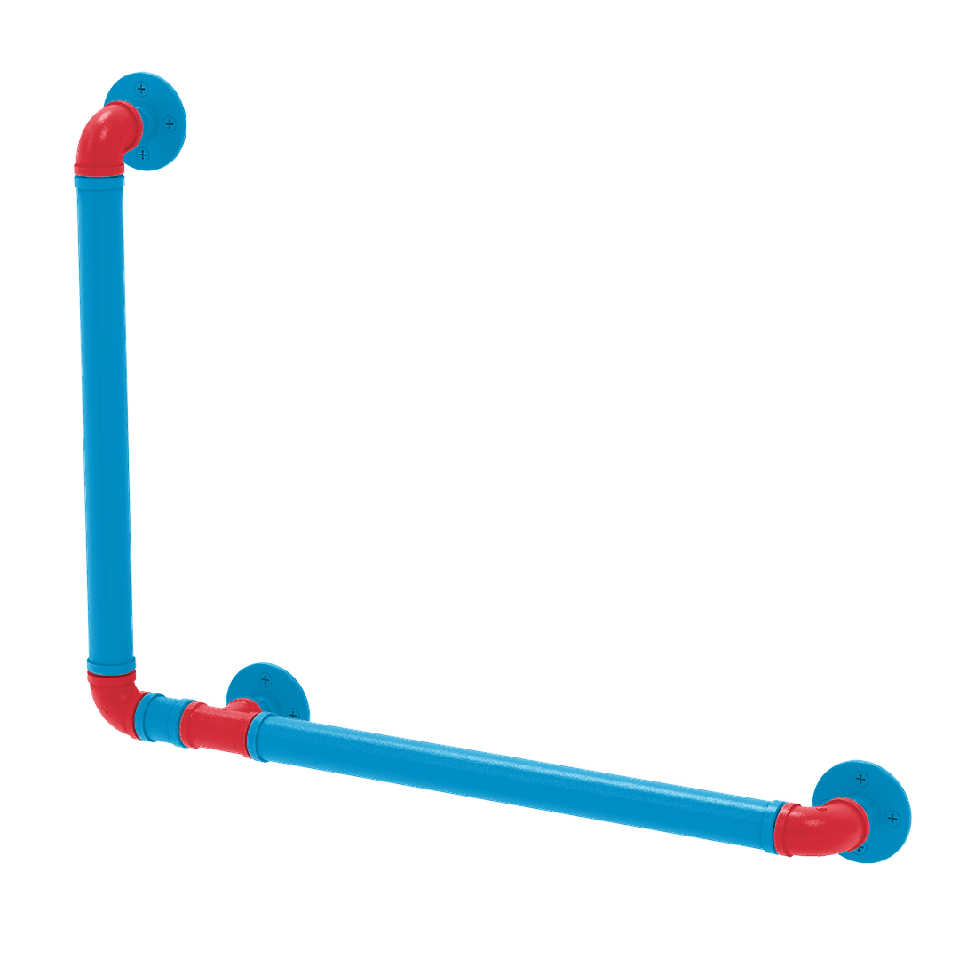 Diamond Collection 90 Degree Grab Bar Left Hand Miami Edition