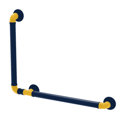 Diamond Collection 90 Degree Grab Bar Left Hand Milwaukee Edition