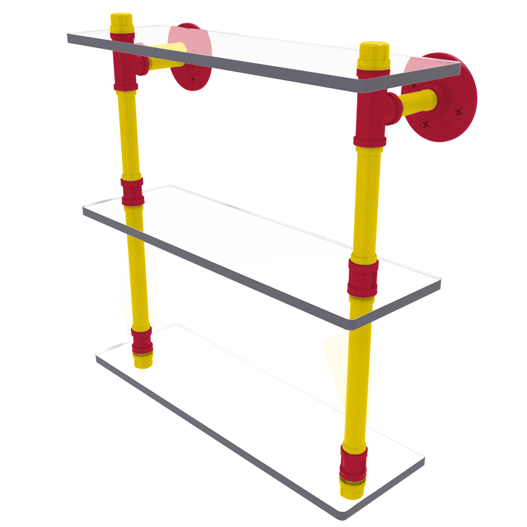 Diamond Collection Triple Glass Shelf St. Louis Edition