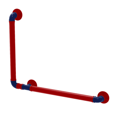 Diamond Collection 90 Degree Grab Bar Left Hand Washington Edition