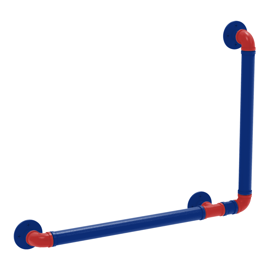 Diamond Collection 90 Degree Grab Bar Right Hand Chicago North Side Edition