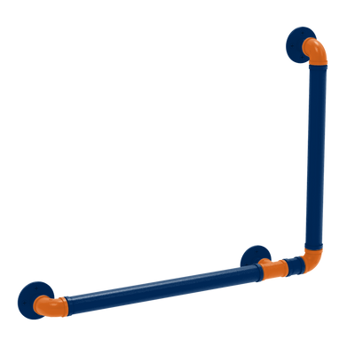 Diamond Collection 90 Degree Grab Bar Right Hand Houston Edition