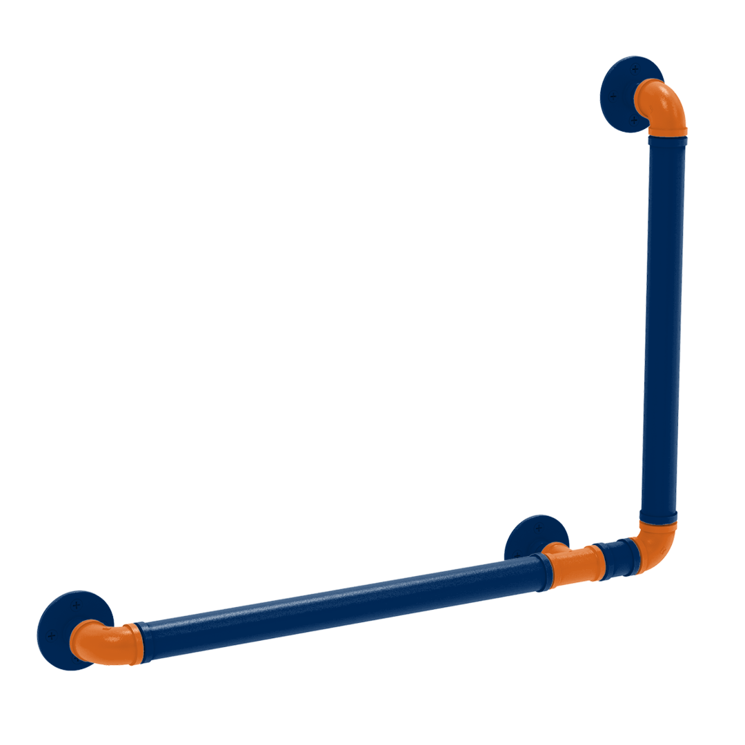 Diamond Collection 90 Degree Grab Bar Right Hand Houston Edition