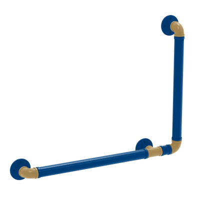 Diamond Collection 90 Degree Grab Bar Right Hand Kansas City Edition