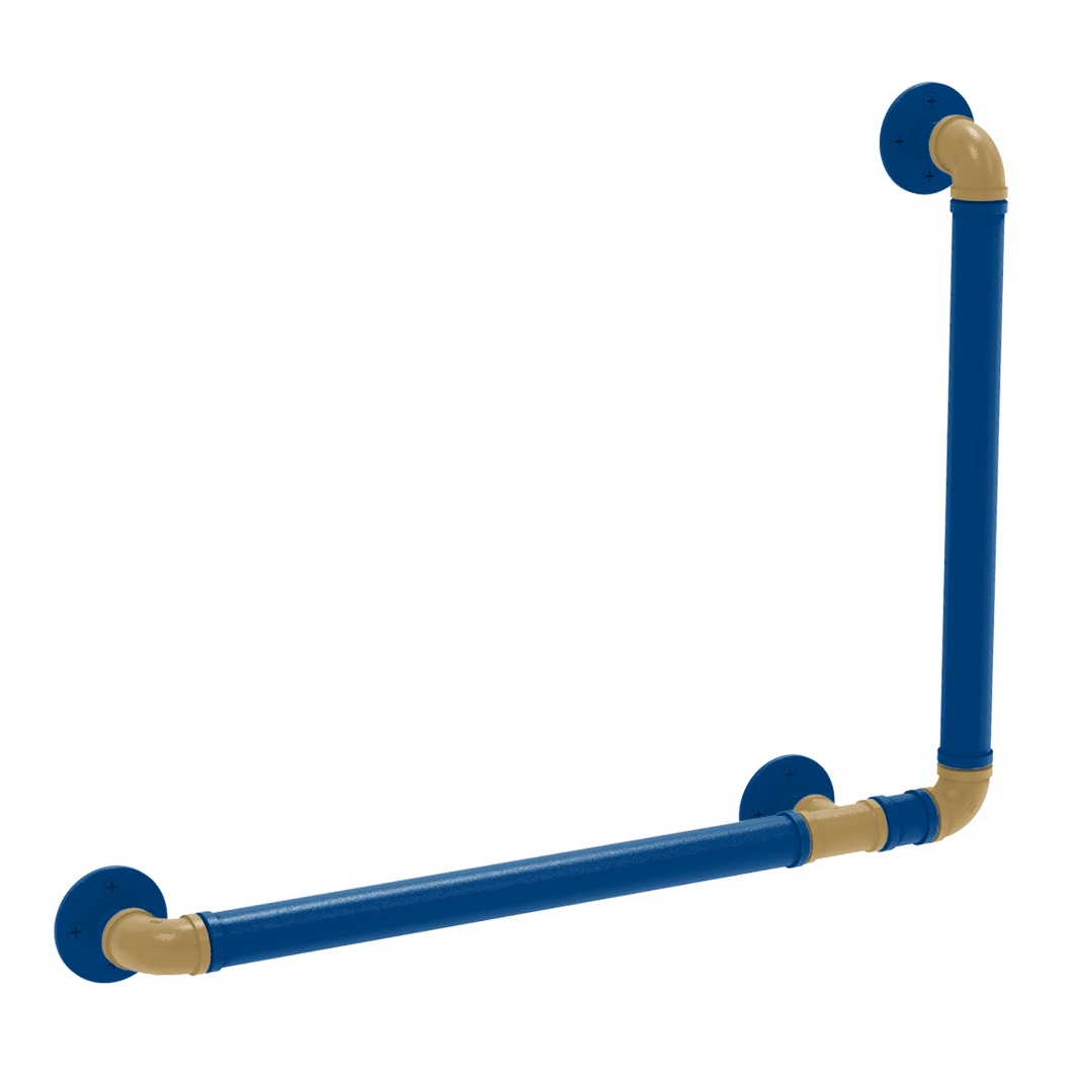Diamond Collection 90 Degree Grab Bar Right Hand Kansas City Edition