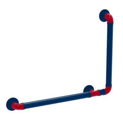 Diamond Collection 90 Degree Grab Bar Right Hand Los Angeles Big A Edition