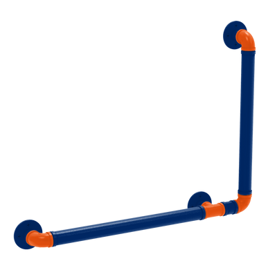 Diamond Collection 90 Degree Grab Bar Right Hand New York Queens Edition