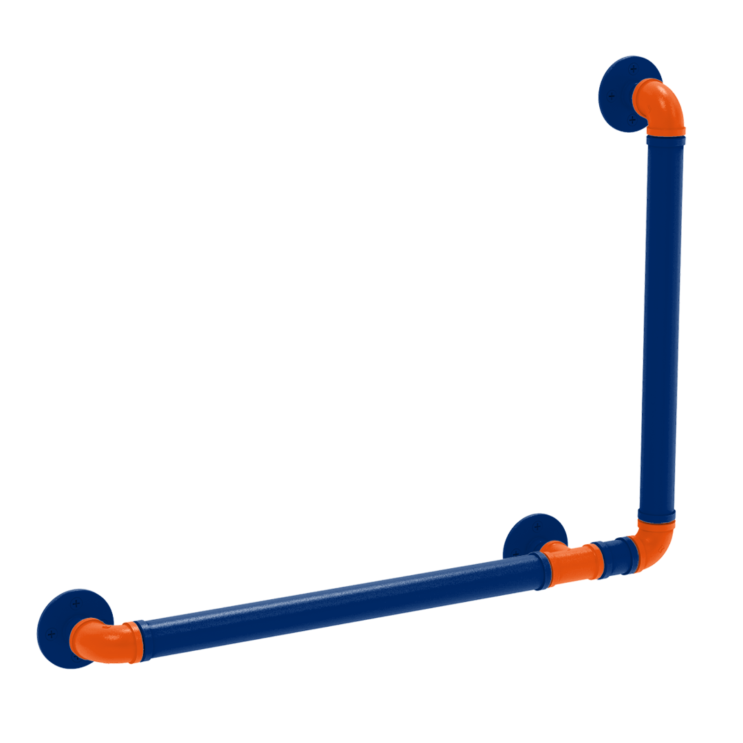 Diamond Collection 90 Degree Grab Bar Right Hand New York Queens Edition
