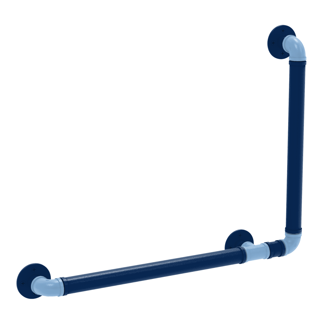 Diamond Collection 90 Degree Grab Bar Right Hand Tampa Bay Edition