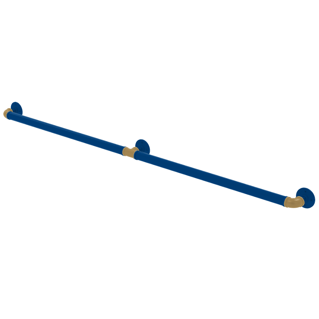 Diamond Collection Extended 3 Post Grab Bar Kansas City Edition