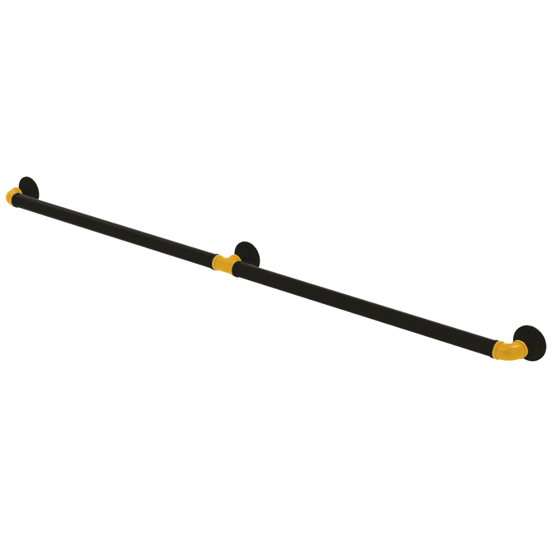 Diamond Collection Extended 3 Post Grab Bar Pittsburgh Edition