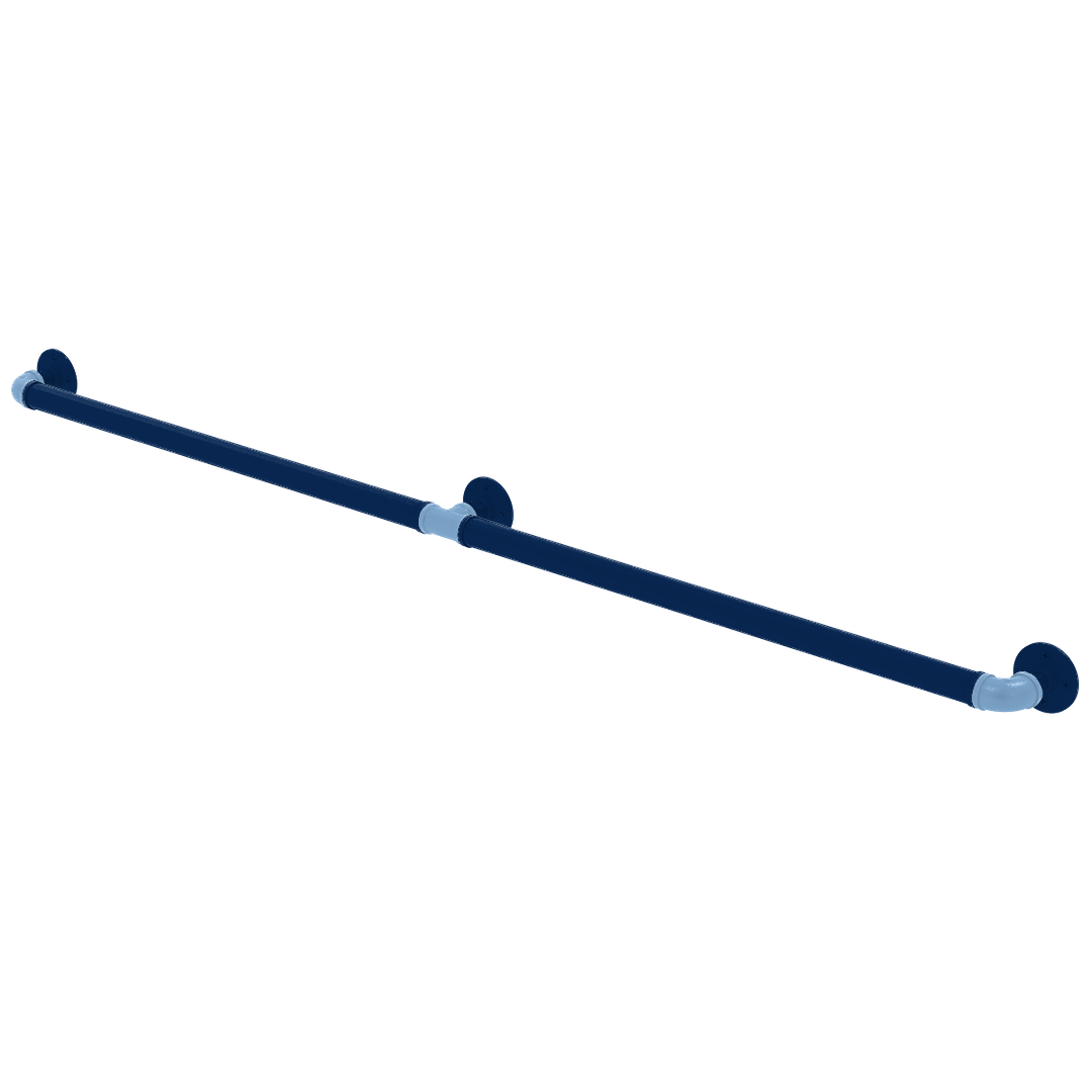 Diamond Collection Extended 3 Post Grab Bar Tampa Bay Edition