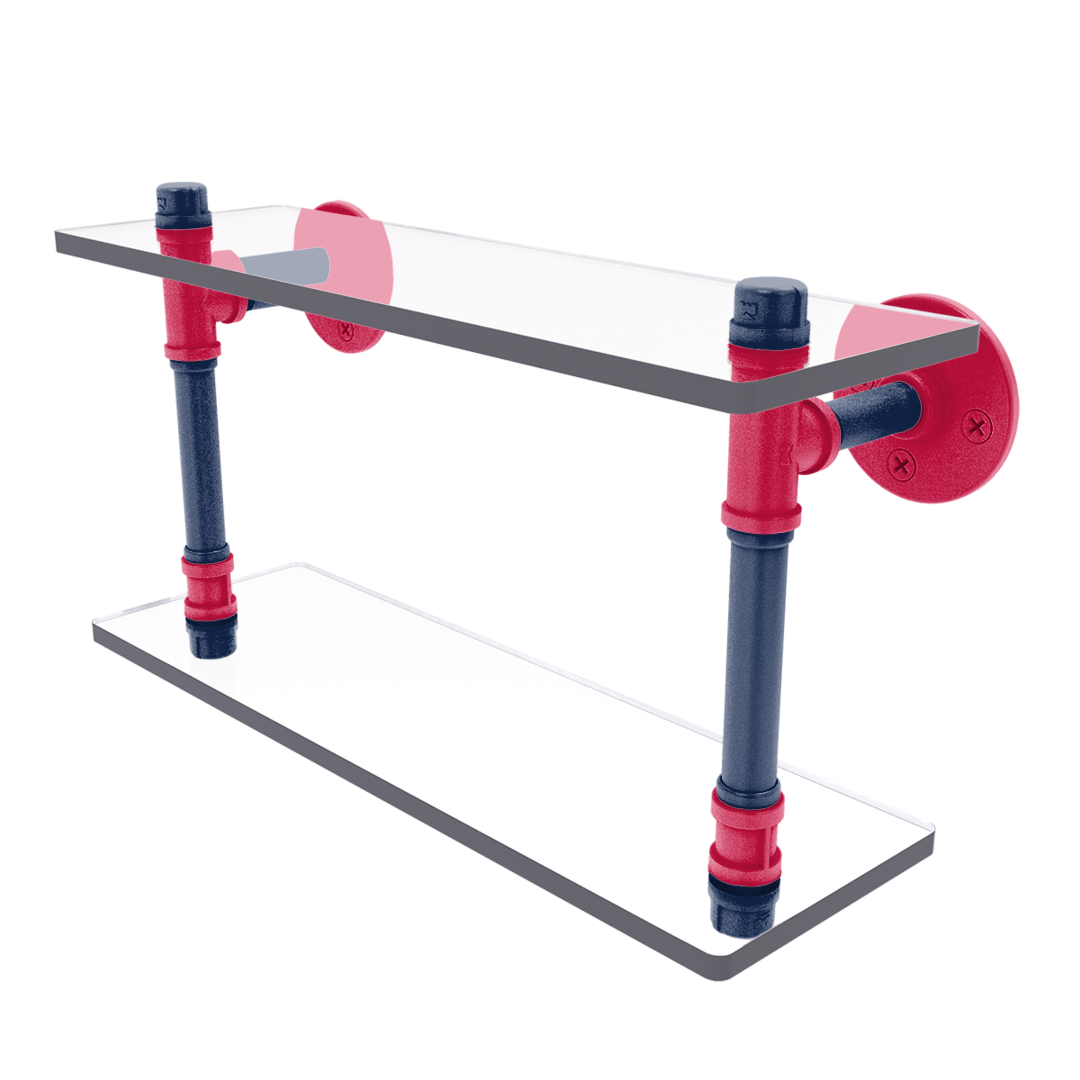 Diamond Collection Double Glass Shelf Atlanta Edition