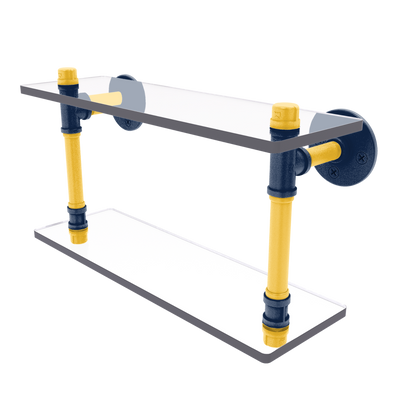 Diamond Collection Double Glass Shelf Milwaukee Edition