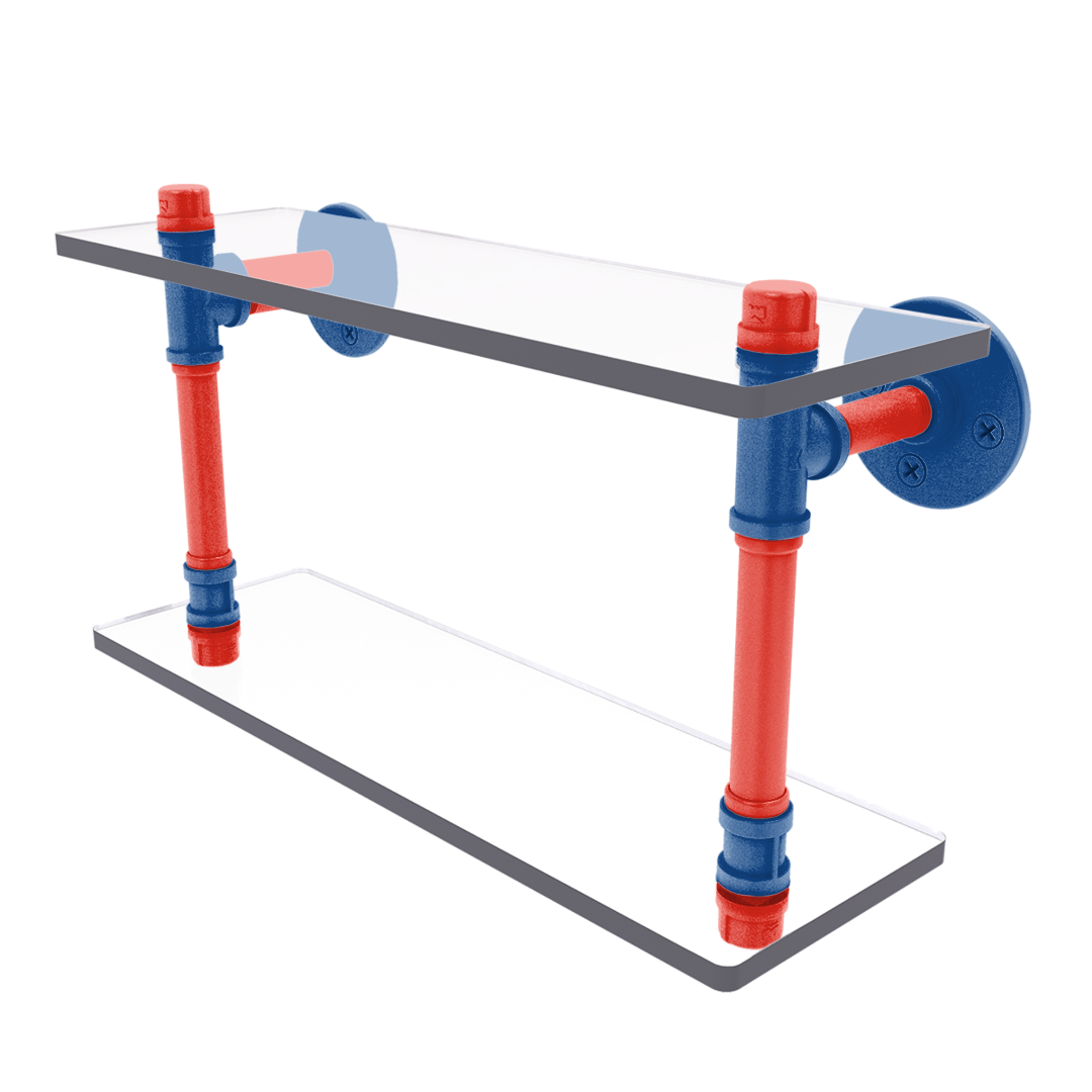 Diamond Collection Double Glass Shelf Toronto Edition