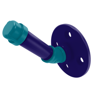 Hardwood Collection Single Robe Hook Charlotte Edition
