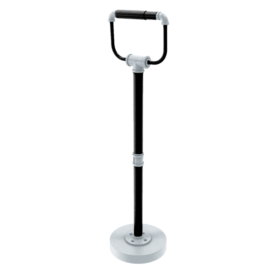 Hardwood Collection Freestanding Toilet Tissue Stand San Antonio Edition