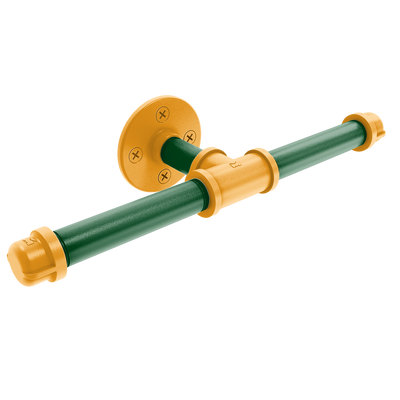Hardwood Collection Double Roll Toilet Paper Holder Utah Edition