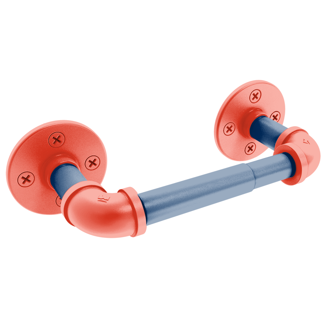 Hardwood Collection 2 Post Toilet Paper Holder Oklahoma City Edition